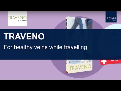 Sigvaris Traveno Long Κάλτσες Κάτω Γόνατος Διαβαθμισμένης Συμπίεσης 15-18 mmHg Marrone