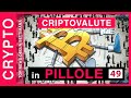 CRIPTOVALUTE in PILLOLE 49  TOP NEWS della Settimana dal mondo CRIPTO: Bitcoin, Exchange, Crypto