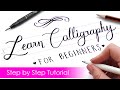 How to write CALLIGRAPHY with ANY PEN ✍️ | Step by Step Tutorial