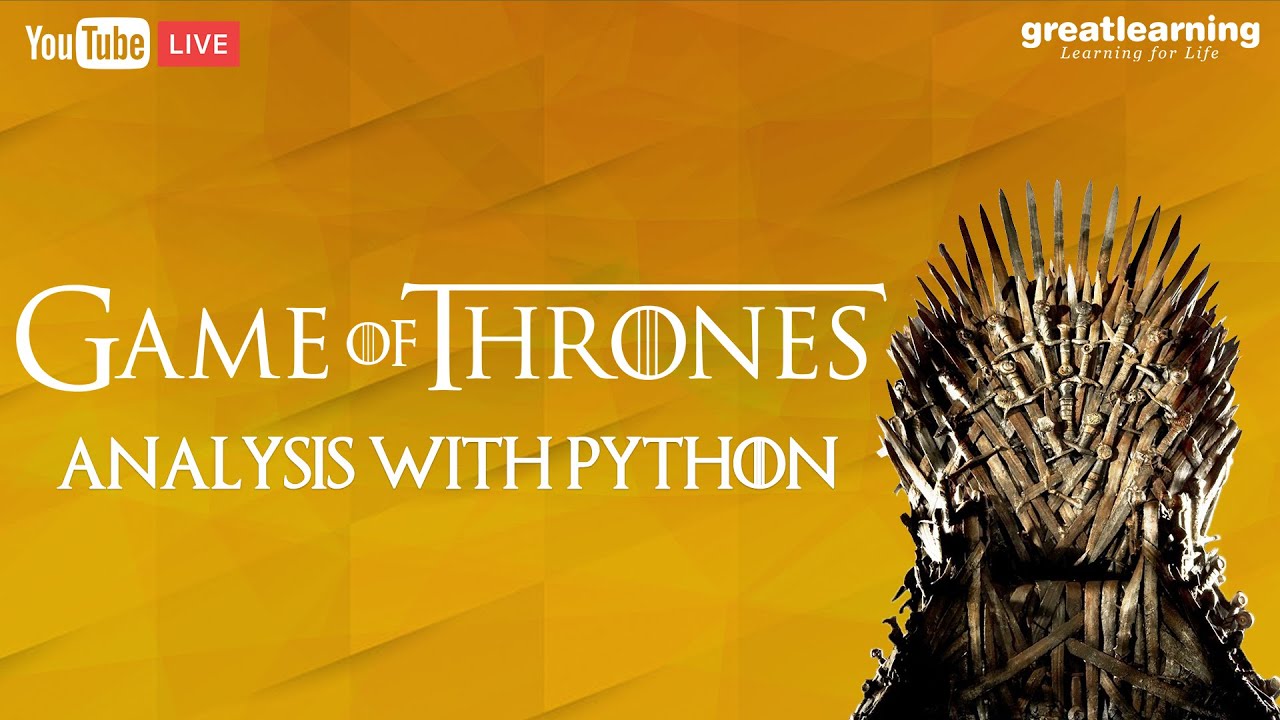 Python For Beginners - Game of Thrones Analysis with Python