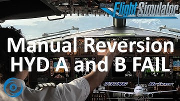 PMDG 737-700 for MSFS - Failures: Manual Reversion