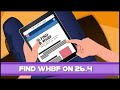 How to scan for 264 to find local 4 whbf