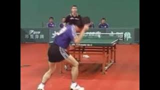 Koji Matsushita vs Timo Boll,  2000
