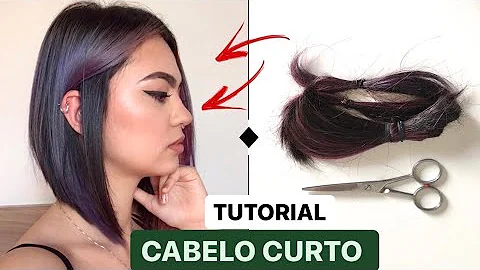 Como fazer o cabelo ficar com as pontas para dentro?
