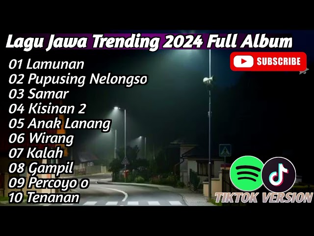 LAGU JAWA TRENDING 2024 FULL ALBUM, Lamunan || Pupusing nelongso || Samar class=