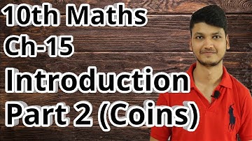 class 10 maths chapter 15 probability introduction | Probability Introduction Coin Outcomes | NCERT