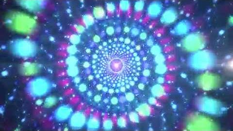 4K BLUE CYAN Spiral Tunnel - Moving Background #AAVFX