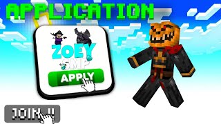 My Application To join Zoey SMP| @sKtechnobeast @GULSHITA PLAYZ screenshot 3