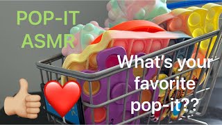 NO TALKING POP-IT ASMR|Which POP-IT is your favorite??
