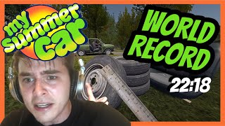 HOW to ACTUALLY be GOOD at Speedrunning My Summer Car??? (latest update WR run)