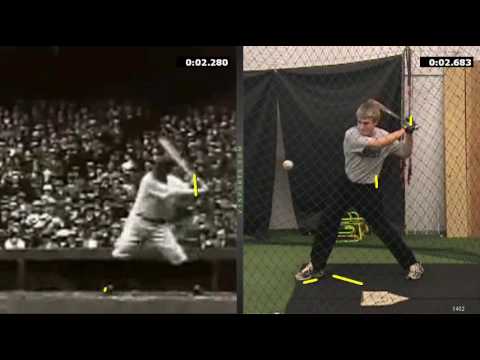 Babe Ruth Hitting Mechanics