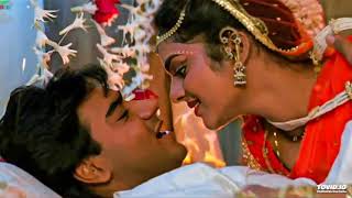 Dheere Dheere Pyar Ko Badhana Hai 4K 🌹Ajay Devgn 🌹Madhu 🌹Kumar Sanu 🌹Alka Yagnik 🌹Phool Aur Kaante