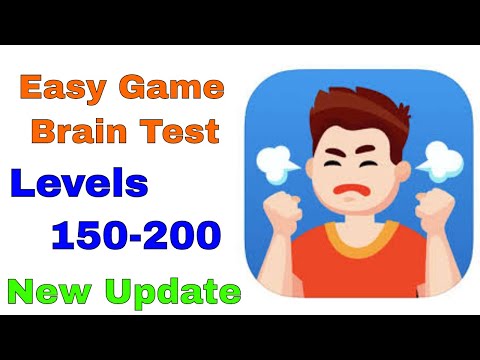 Easy Game Brain Test All Levels 150 200, easy game level 19 Game Solution Walkthrough , iOS