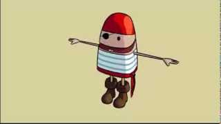 Coding Pirates - Main character turntable