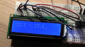 MSP430 Showing MCP9700 and Internal Temperature