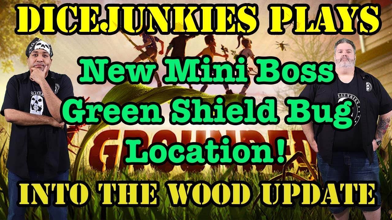 Dicejunkies Plays Grounded Mini Boss Green Shield Bug & Buster Cap Gun