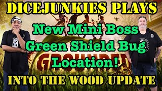 Dicejunkies Plays Grounded Mini Boss Green Shield Bug & Buster Cap Gun Location & Super Gas Arrows!