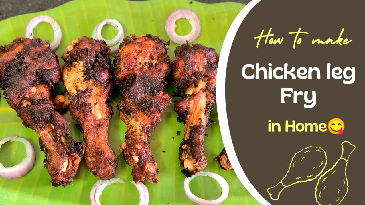 Chicken Leg Fry Recipe Fried Chicken tjsenthilvlogs YouTube
