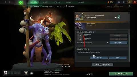 Change Name and Description in Dota 2 Item