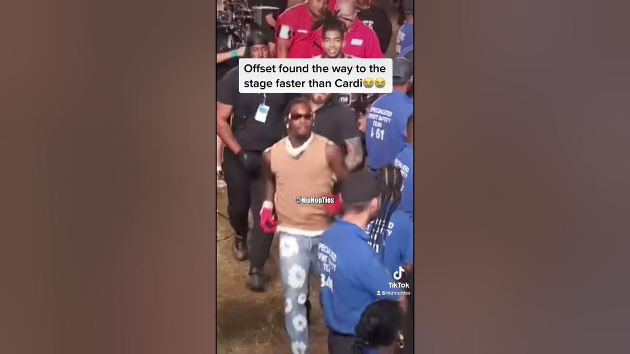 Offset Found The Way To The Stage Faster Than Cardi B #shorts #viral