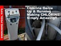 Chlorine Genie Up and Running and Making Chlorine - Amazing!