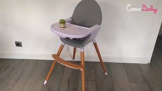 Chaise Haute 2 En 1 Fini De Kinderkraft Youtube Chaise Haute 2 En 1 Fini De Kinderkraft Youtube
