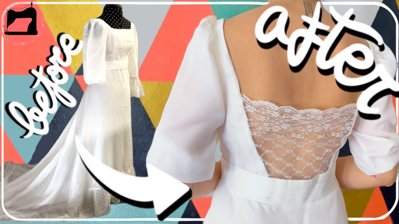 How I Modernized a Vintage Wedding Dress Without Losing Its Essence.