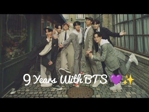 #9yearswithbts Happy Anniversary BTS And Army Status 💜🥺💞🤗