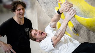 PewDiePie learns new climbing skills