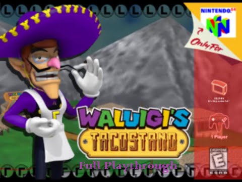 Video: Någon Gjorde Waluigis Taco Stand 64 Meme Till Ett Riktigt Spel