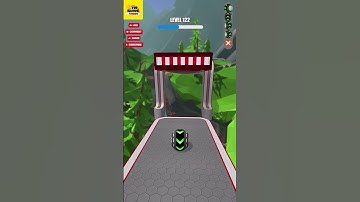 Rolling Ball Sky Escape Gameplay Shorts| Level 122| All Games All Levels Android/IOS 2024