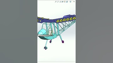 Plane Frame Design By Using Solidworks || @solidworks @dassaultsystemes @Autodesk