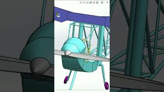 Plane Frame Design By Using Solidworks || @solidworks @dassaultsystemes @Autodesk screenshot 5