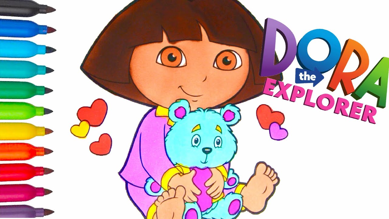 Dora the Explorer and Teddy Bear | Dora’s Sleep Time | Даша ...