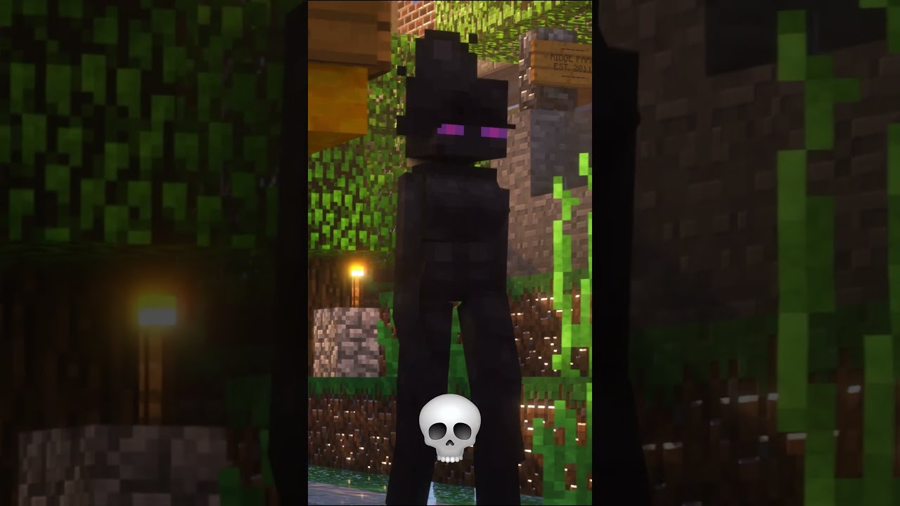 Who Is The Scariest Enderman Ever Minecraft EnderWoman Mod Shorts