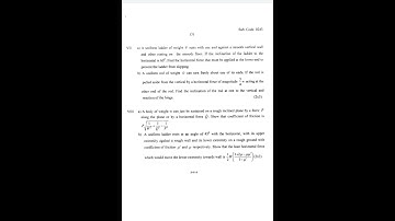 Statics (maths) ||B.A/B.sc- 2 (semester 3) ||2021 Question paper||Punjab university