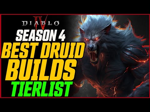 Diablo 4 Season 4 Druid Build Tierlist! // Predictions for Season 4 Launch!
