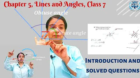 Lines and Angles, class 7 | Maths, chapter 5, NCERT | Learn at Scholar | Solved Exercise 5