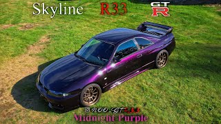 Midnight Purple Nissan Skyline R33 GTR | 4K Cinematic *High*