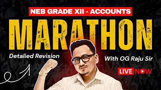 #LiveNow 📢 Marathon for NEB Class 12 Accountancy! 🔥 With OG Raju Sir Live! 📢 | @EdusoftNEB