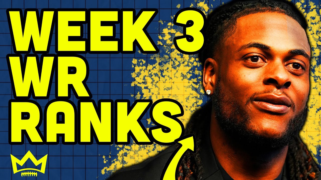 2022 Fantasy Football Week 3 Wide Receiver Rankings YouTube 2022-fantasy-football-week-3-wide-receiver-rankings-youtube