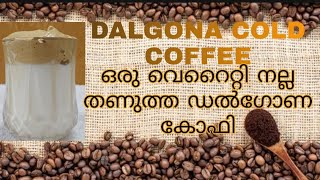 dalgona coffee recipe |sanimol's Vlog | malayalam|cold coffee |3 Ingredients only|coffee lover|