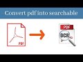 Create Searchable PDFs on Your PC 🖥️