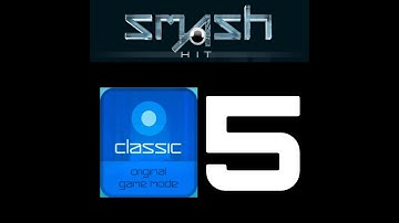 Smash Hit Checkpoint/Level 5 gameplay (Classic mode) (Original vs reverse)