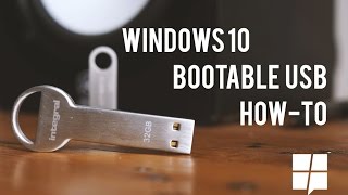 how to create a bootable usb drive for windows 10