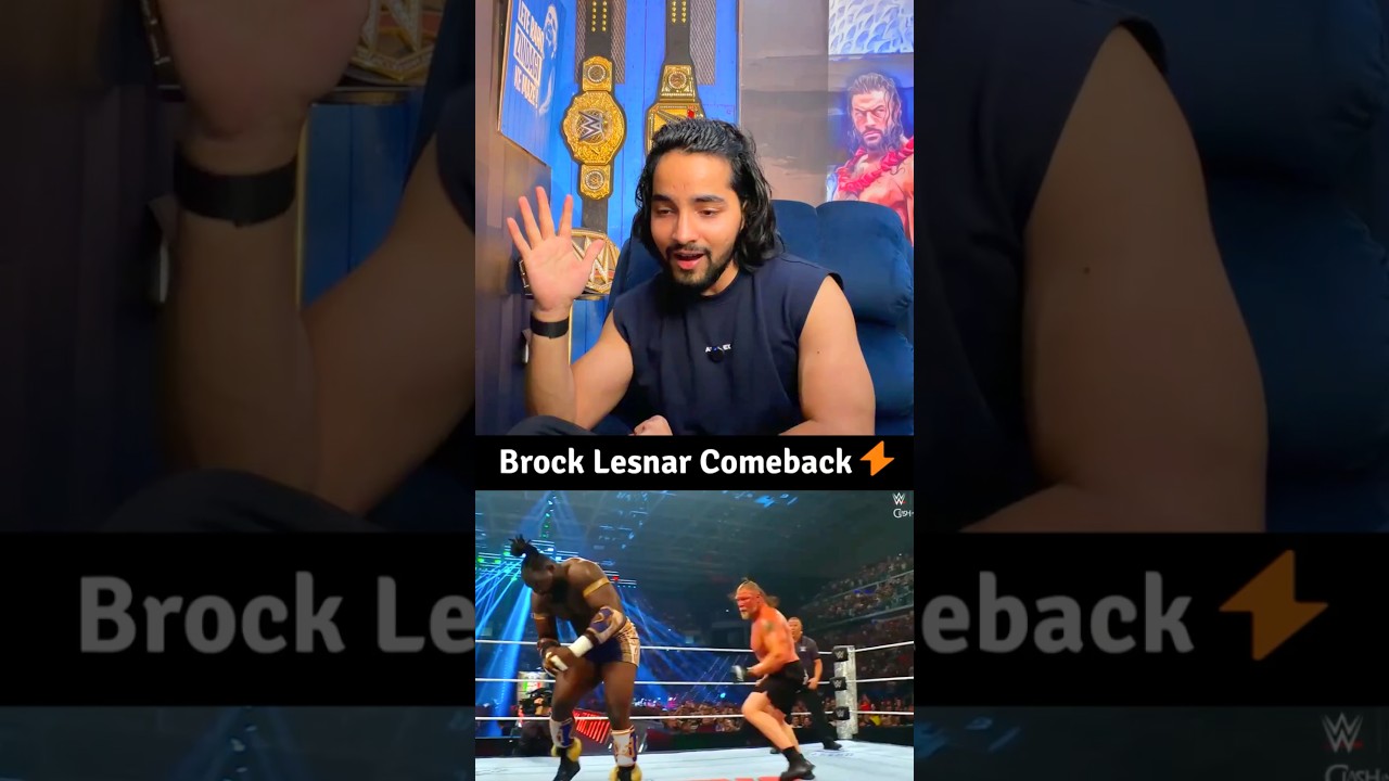 Reaction Brock Lesnar Comeback 💀🔥
