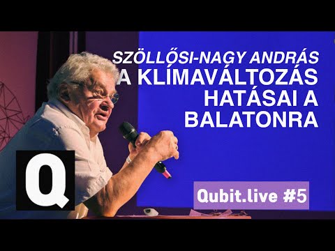 A klímaváltozás hatásai a Balatonra | Szöllősi-Nagy András | Qubit.live #5