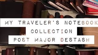 My Traveler’s Notebook Collection Post Major Destash