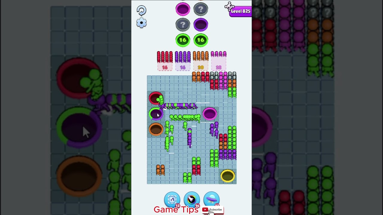 Hole People level 825