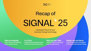 Looking back at SIGNAL ’25: Real conversations on AI, sustainability, software quality & value